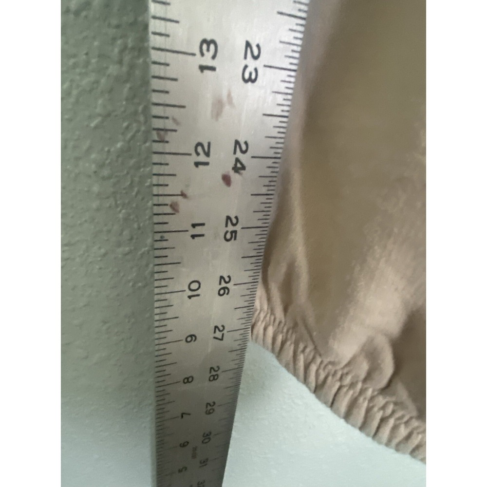Boohoo Man Skull Sweatpant Medium Tan Regular Fit Chicago Varsity Jogger Rare - Picture 13 of 16